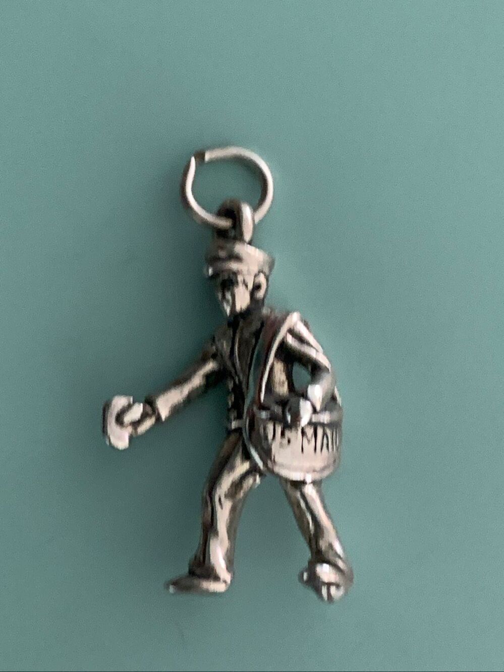 .925 Mailman Sterling Silver Jewelry Charm #post office